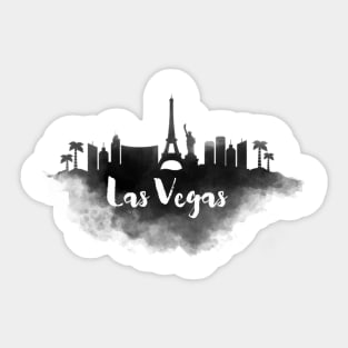 Las Vegas watercolor Sticker